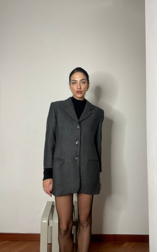 Wool grey classic Blazer