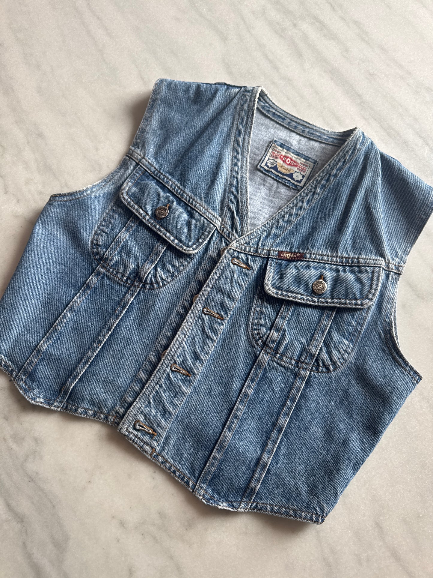 Denim vest