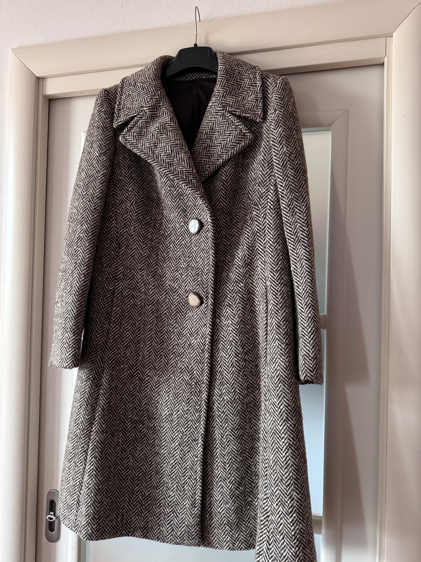 Spigato mini coat