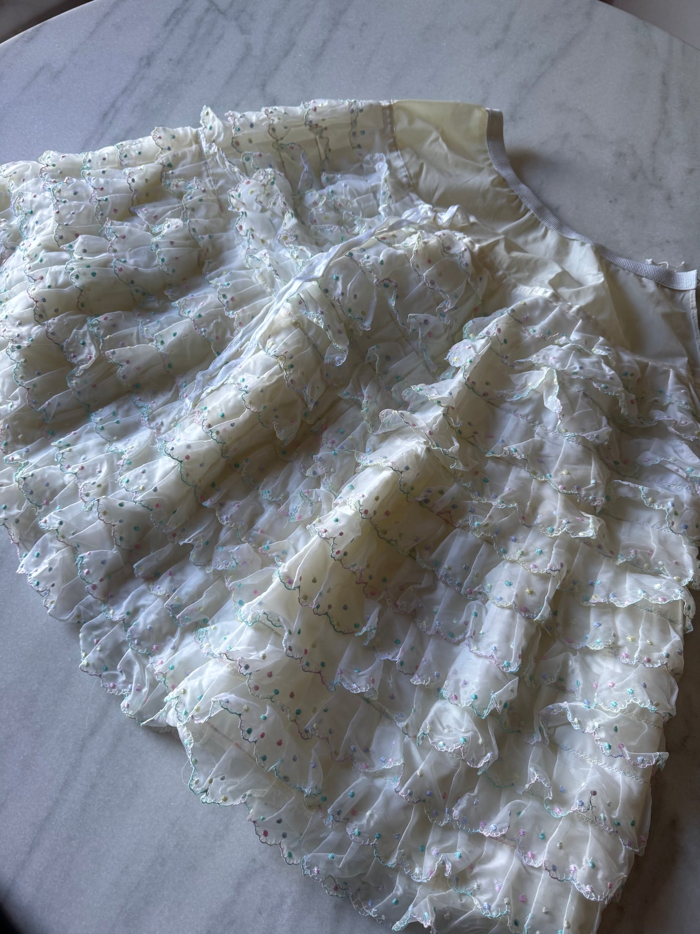Bella skirt - polka fairy dots