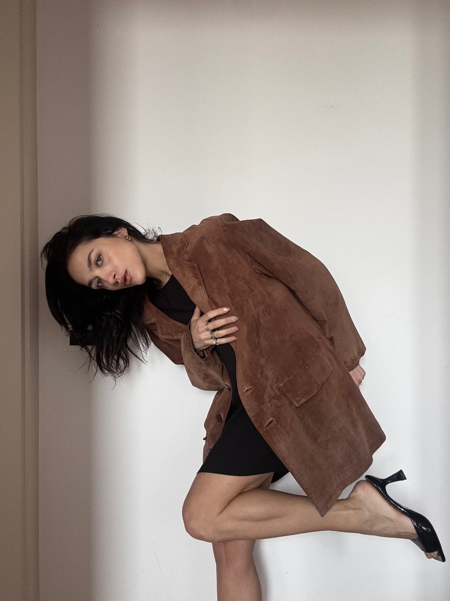 Alexa suede jacket