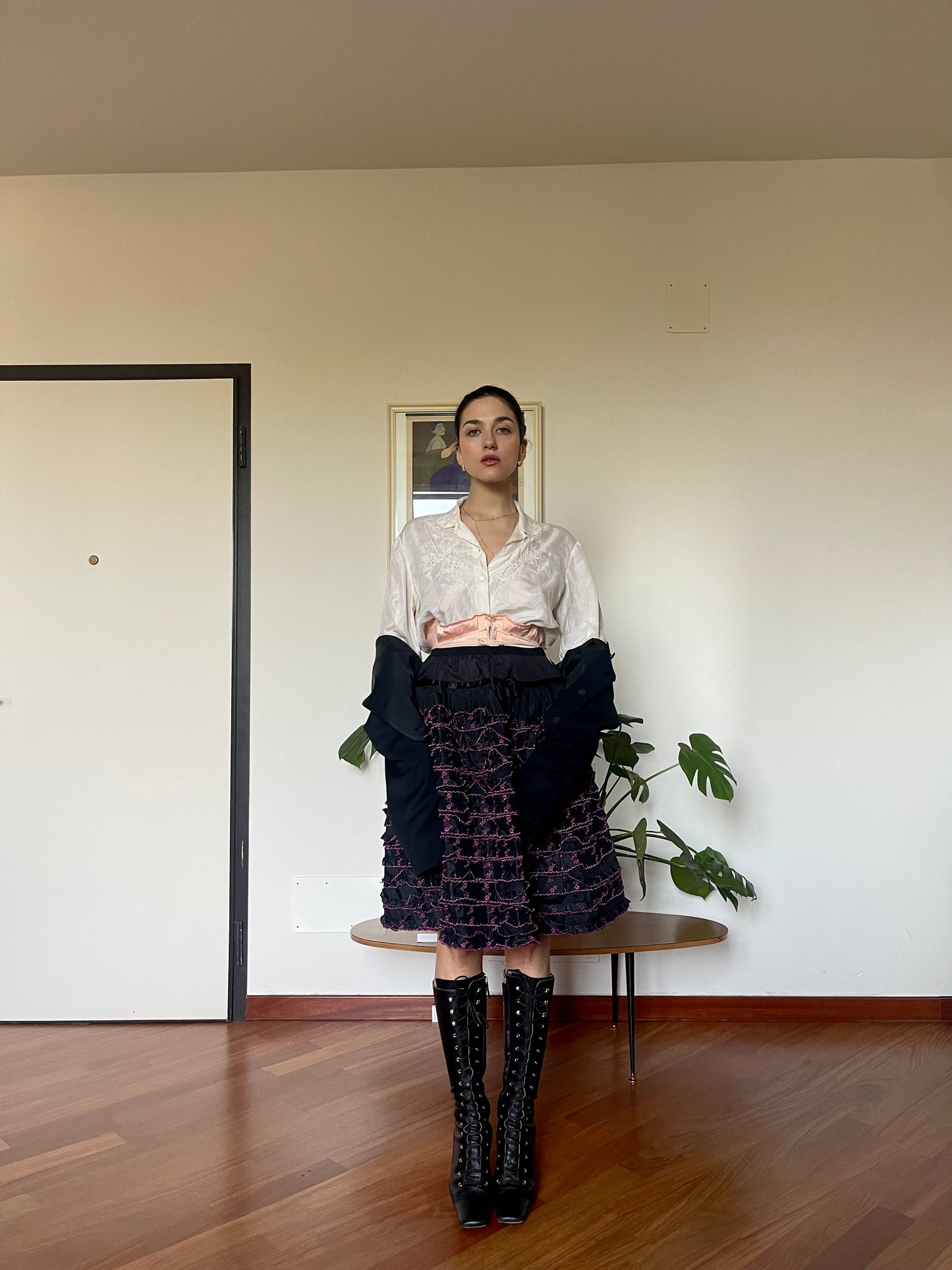 The doll skirt - fuxia