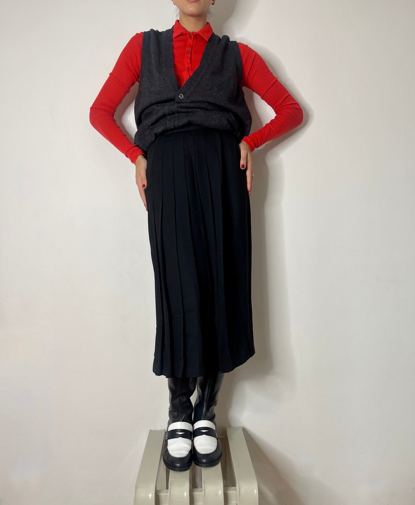 Not a black wool skirt