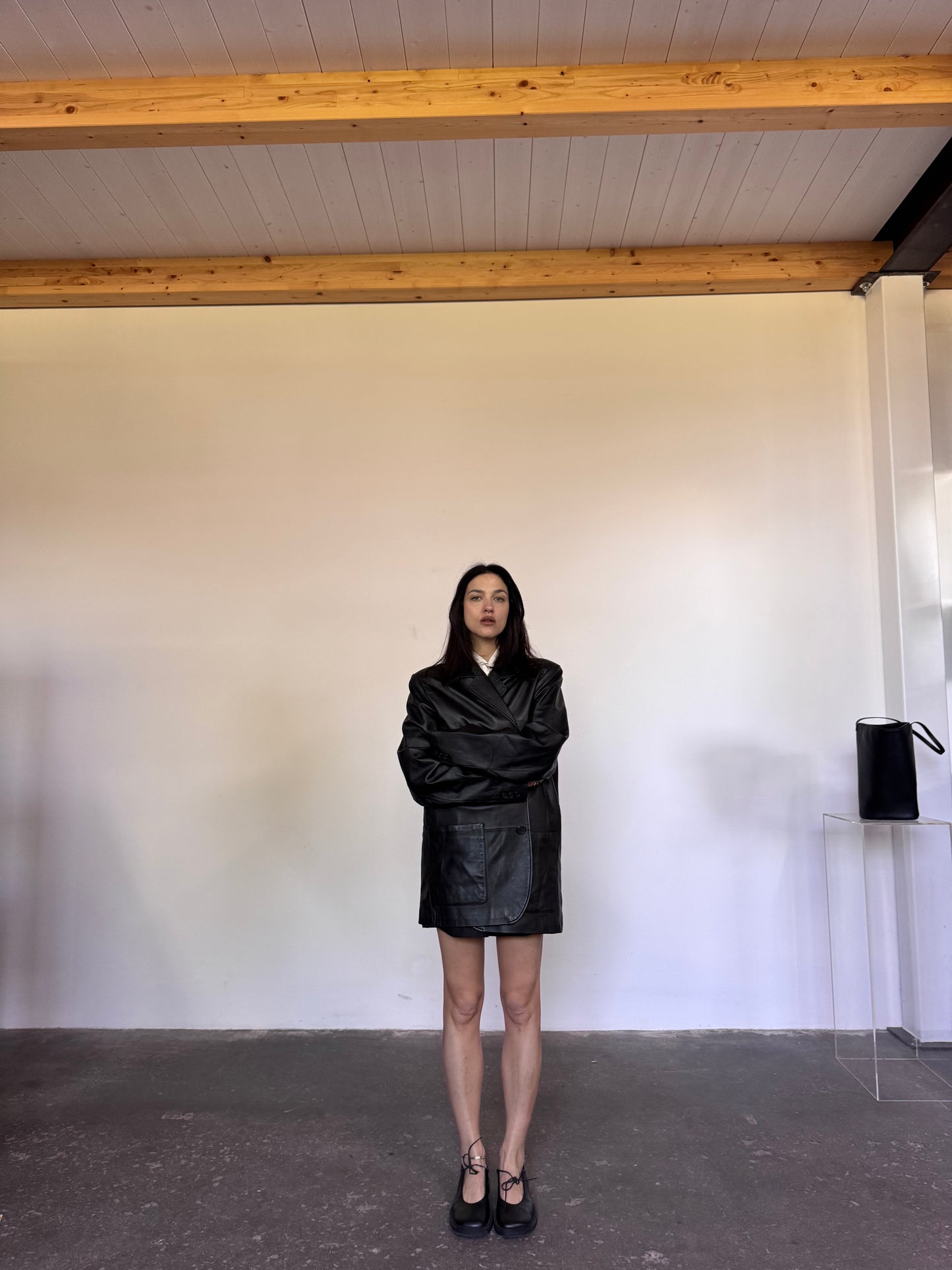 Indispensabile leather jacket
