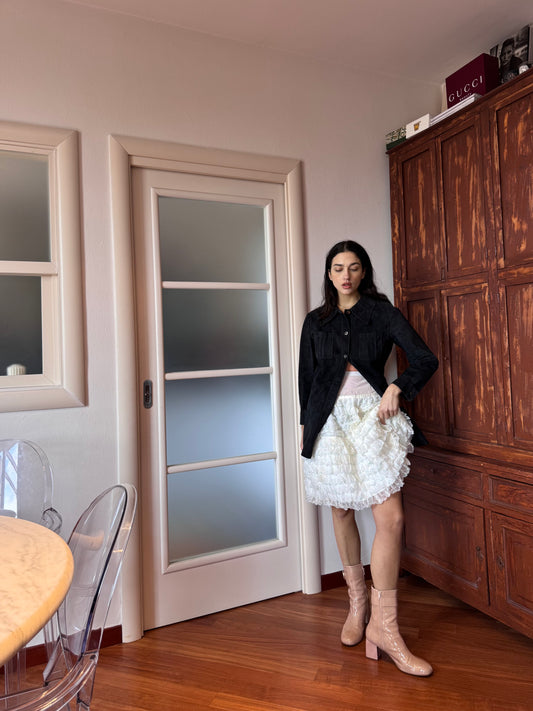 Bella skirt - polka fairy dots