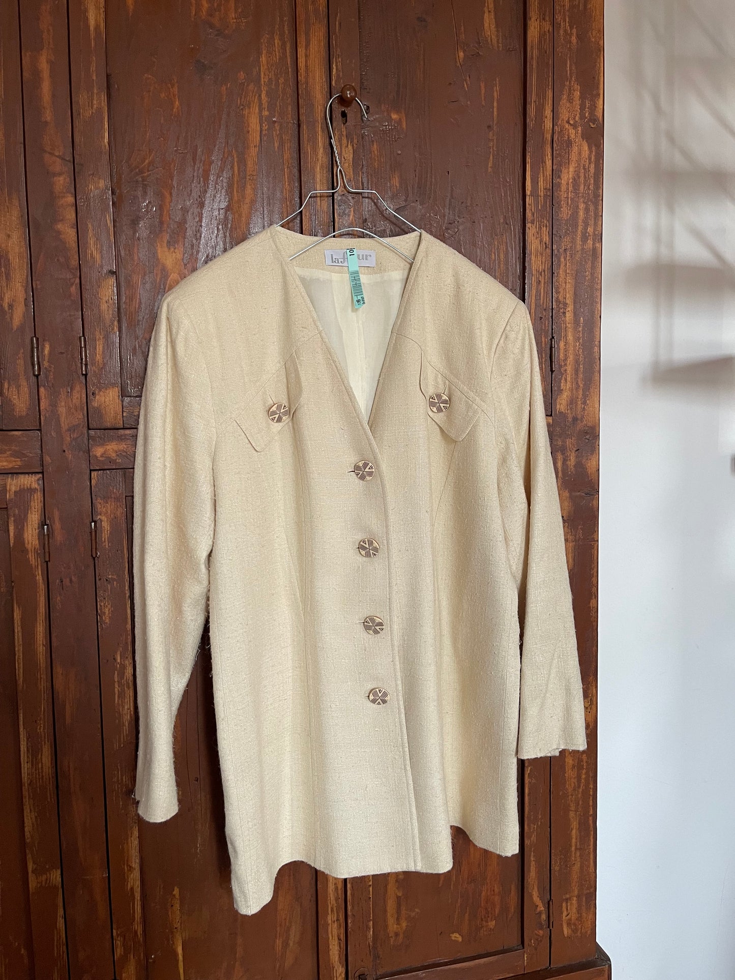 Silk blazer