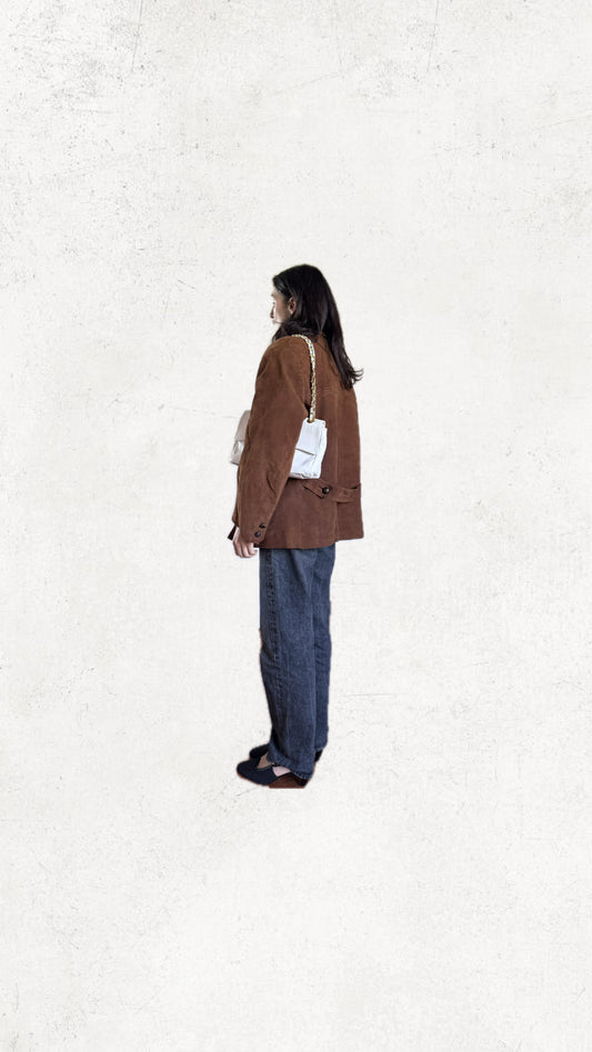 Suede perfect jacket