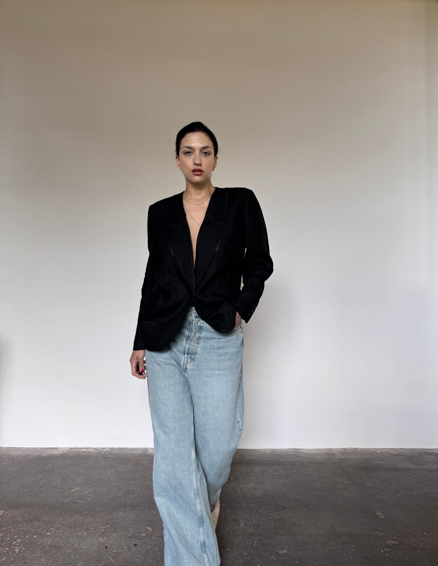 Mila Schön linen blazer
