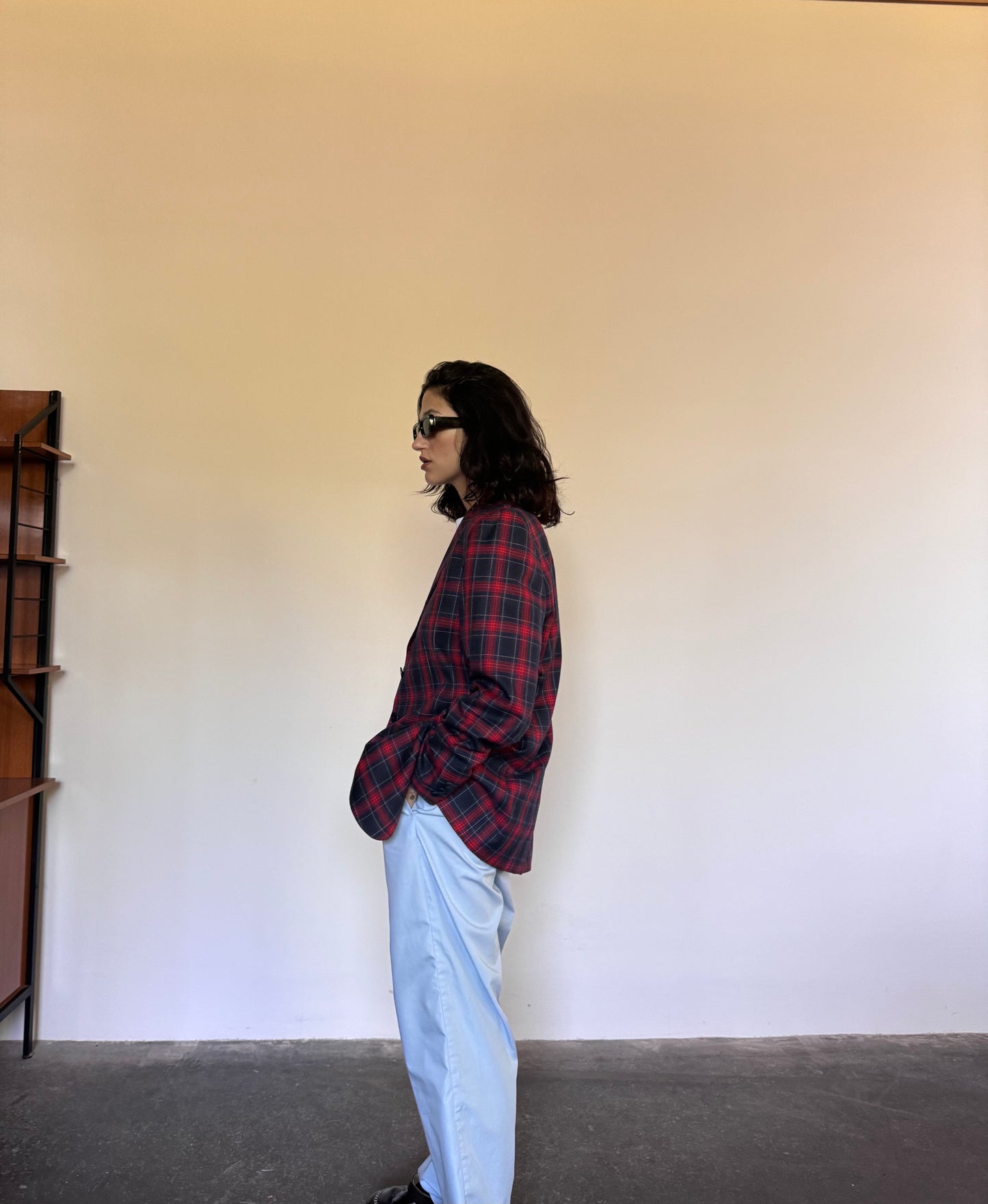 Check Summer blazer