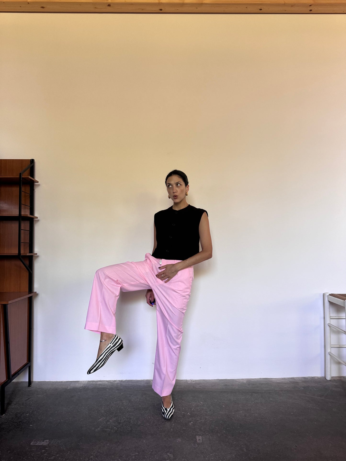 Pink man pants