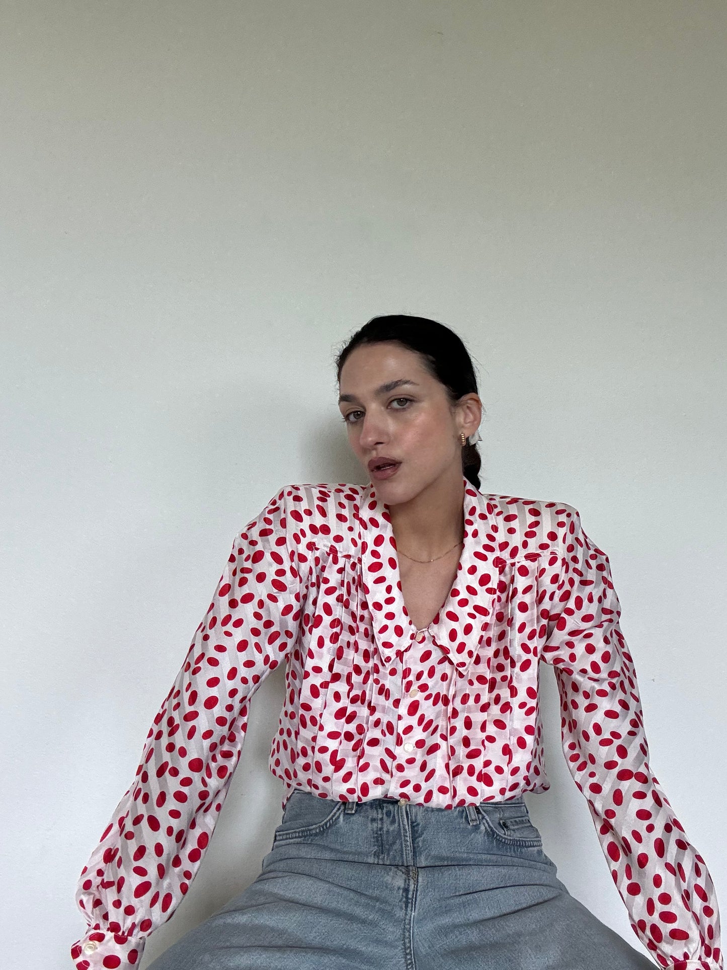Polka dots shirt