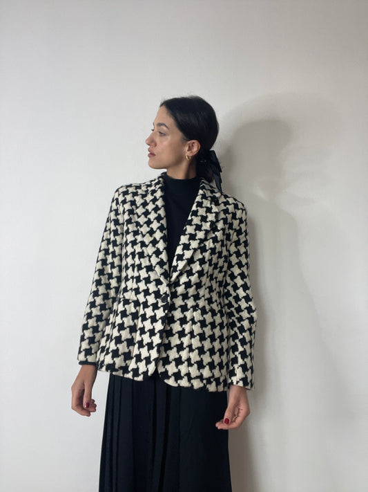 Pied de poule DKNY blazer
