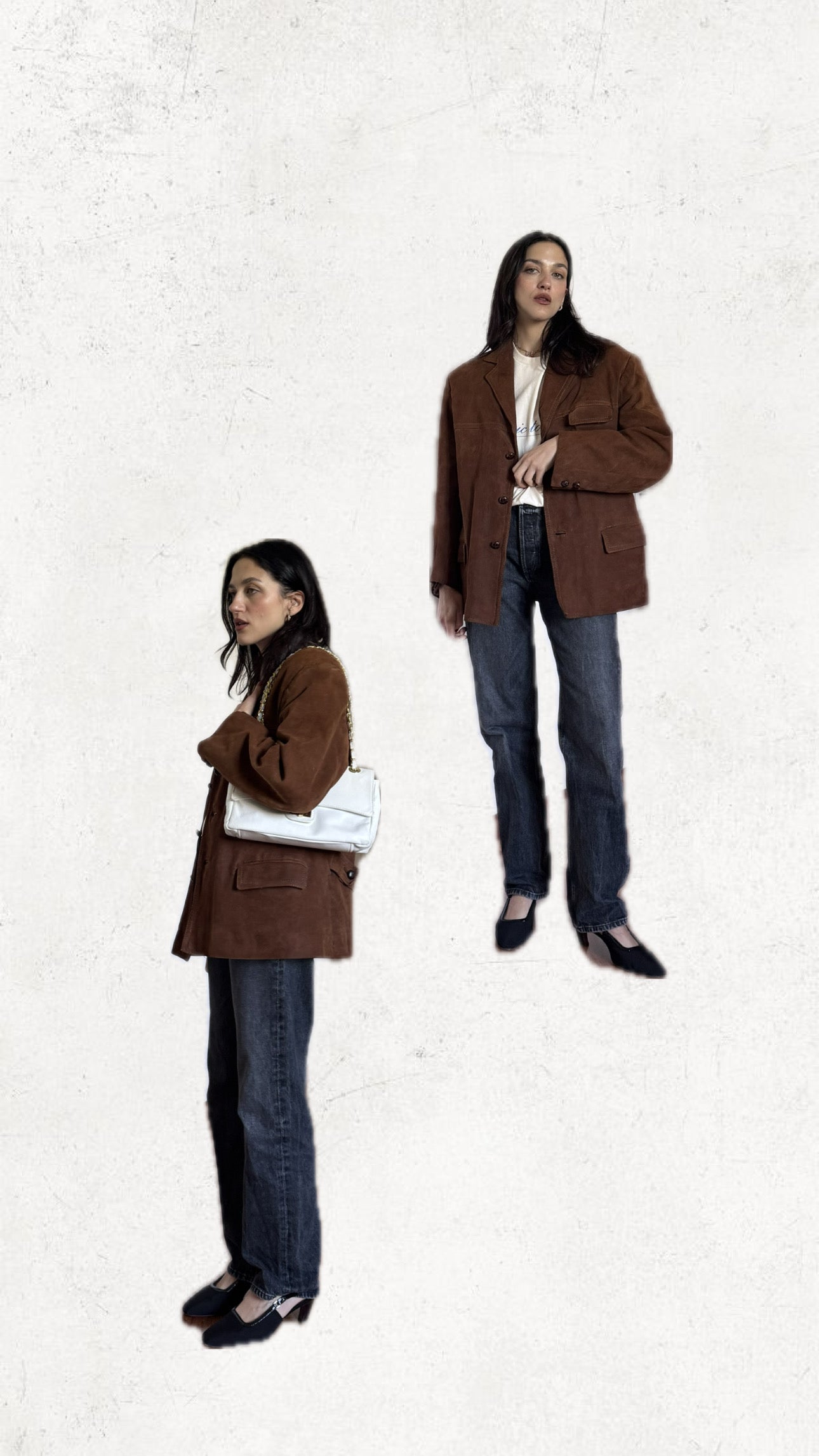 Suede perfect jacket