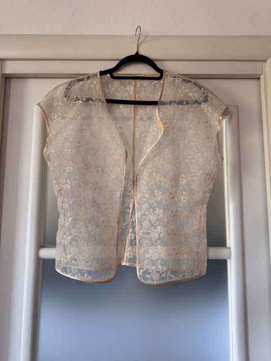 Organza vest