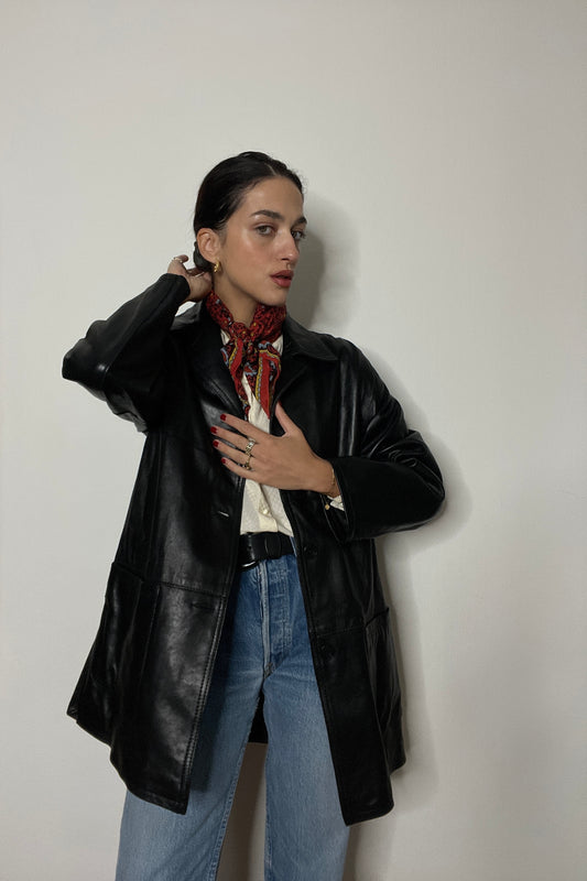 Necessaria giacca in pelle