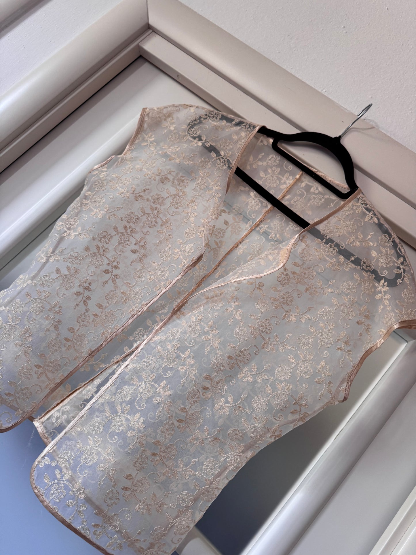 Organza vest
