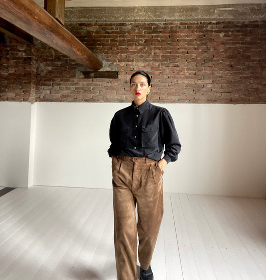 Necessari suede pants