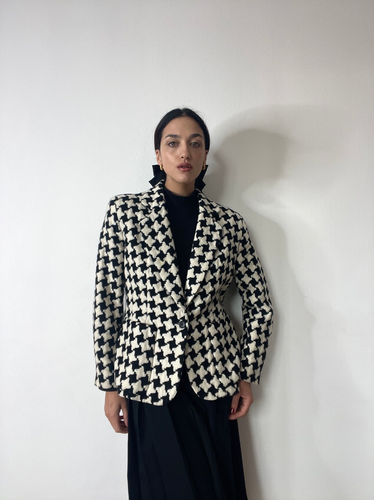 Pied de poule DKNY blazer