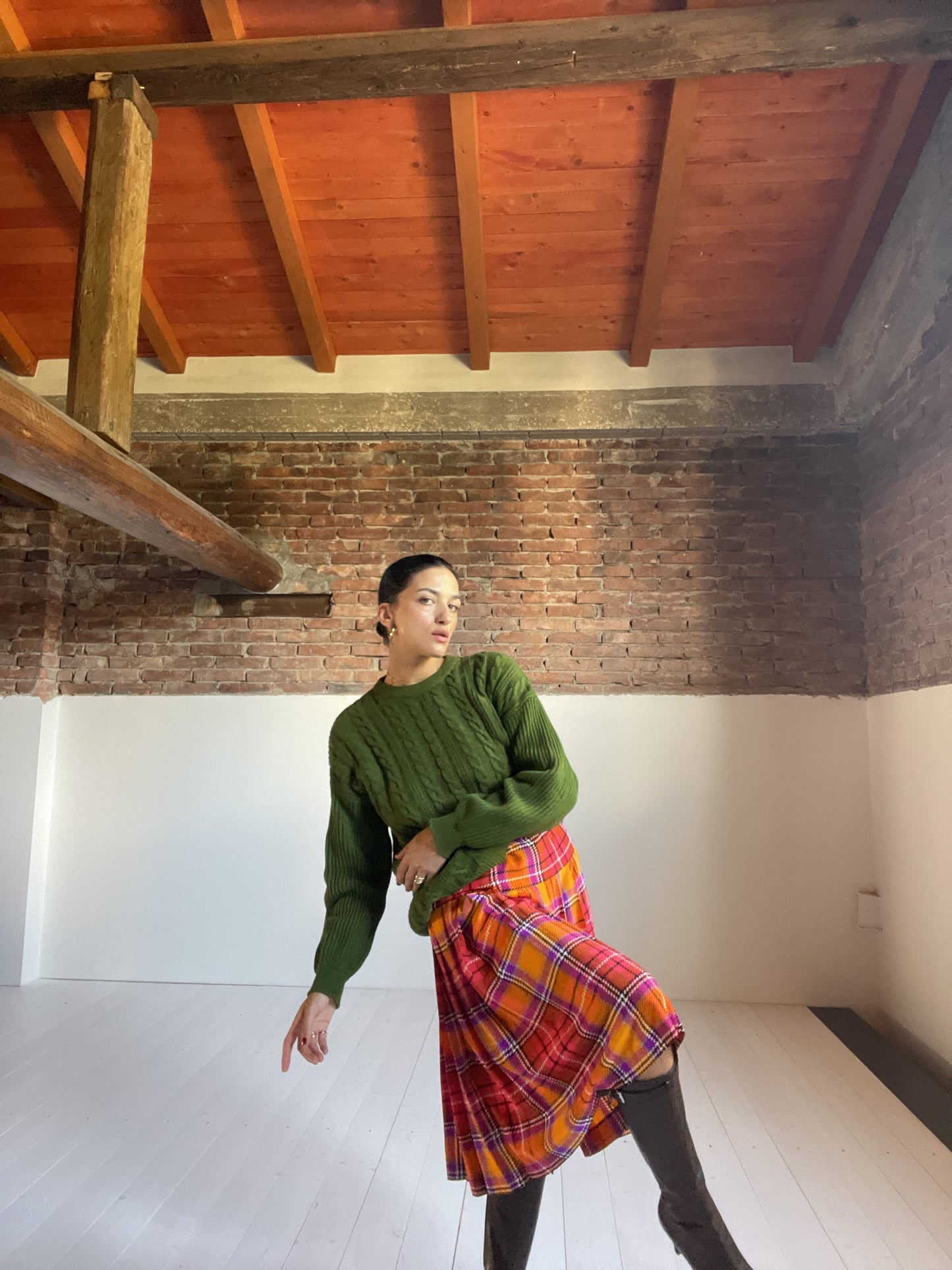 Fun tartan skirt