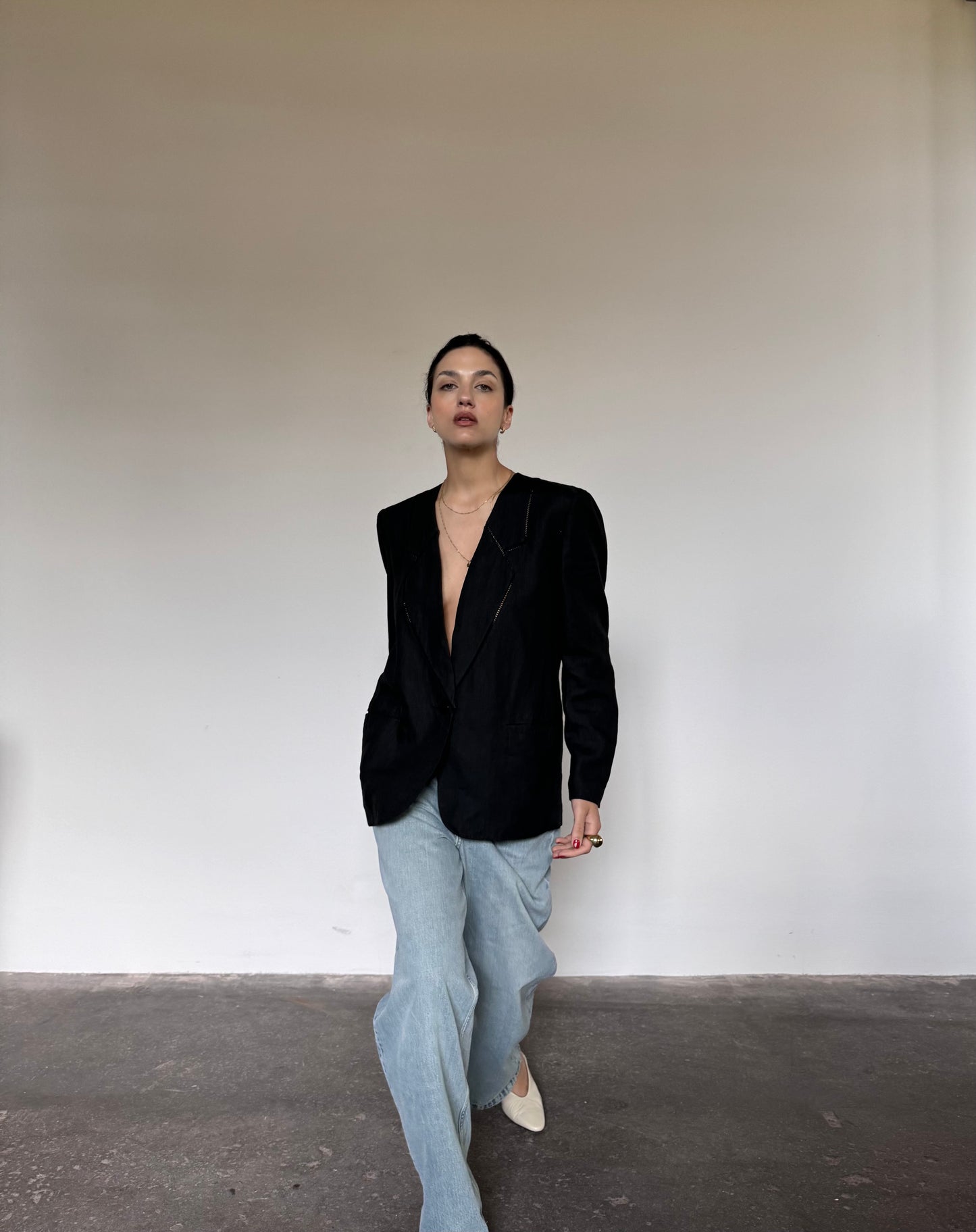Mila Schön linen blazer
