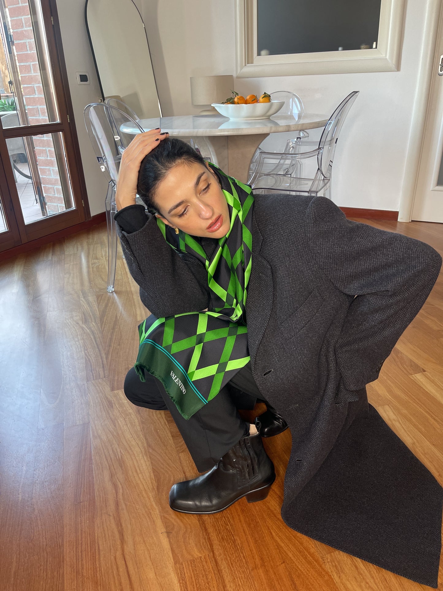 Valentino silk scarf