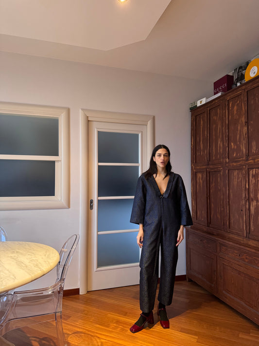 Archivio di Clio - tailoring silk jumpsuit
