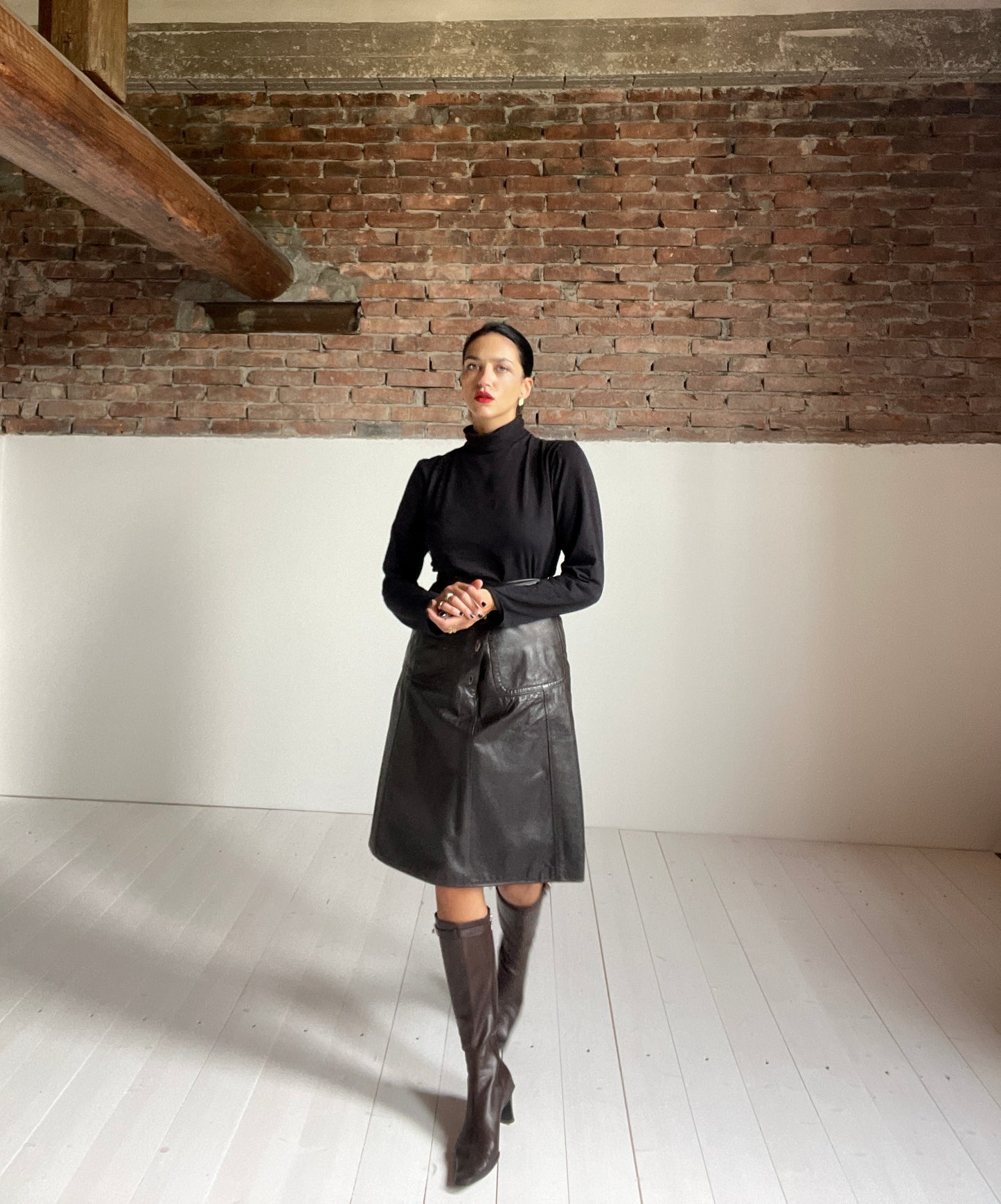The Leather Skirt