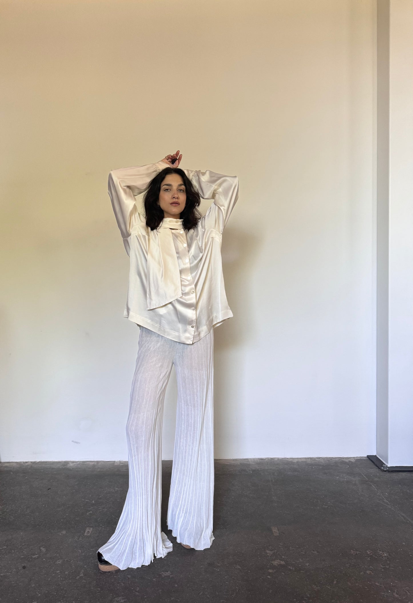 Silk dreamy blouse