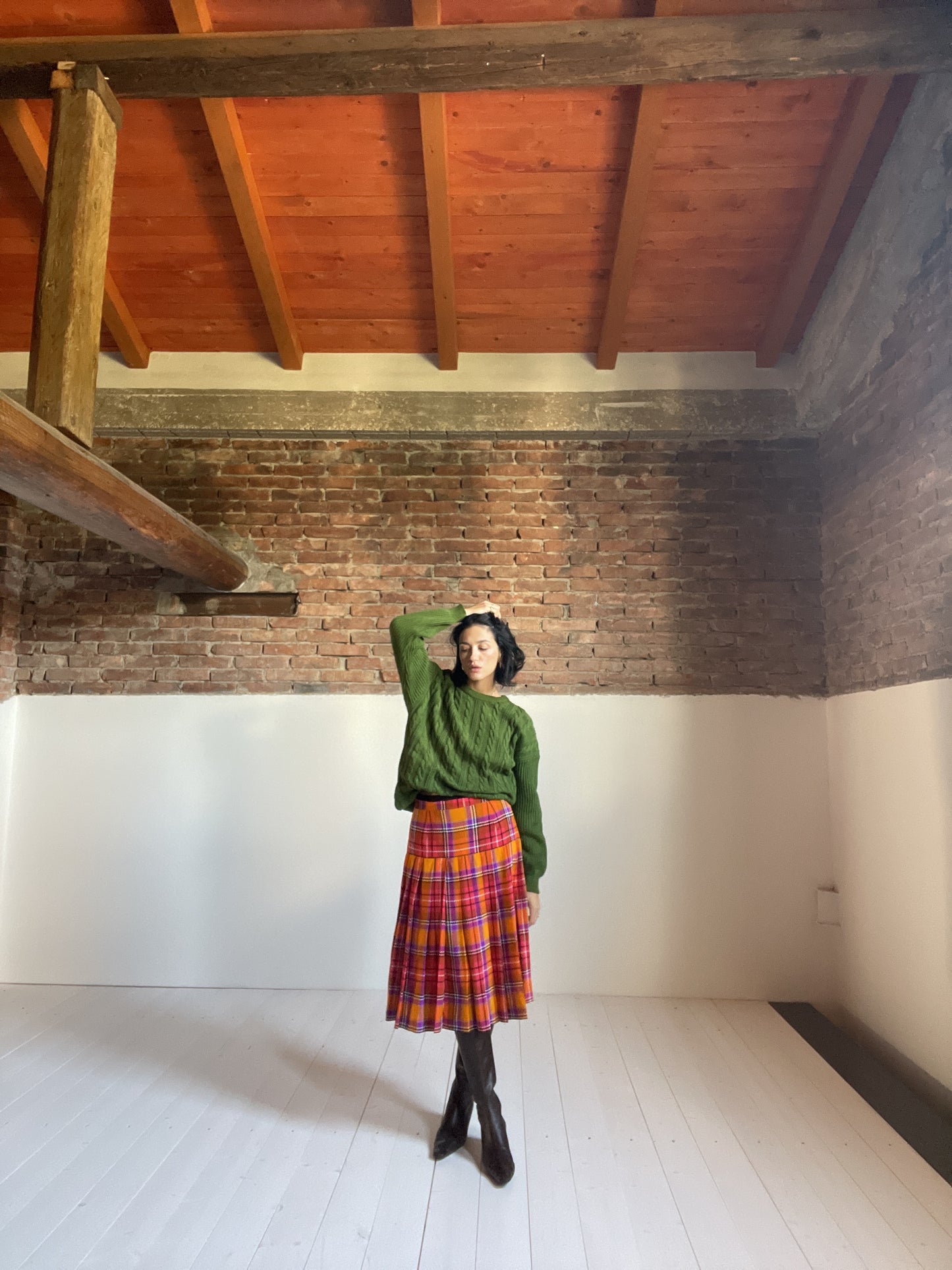 Fun tartan skirt