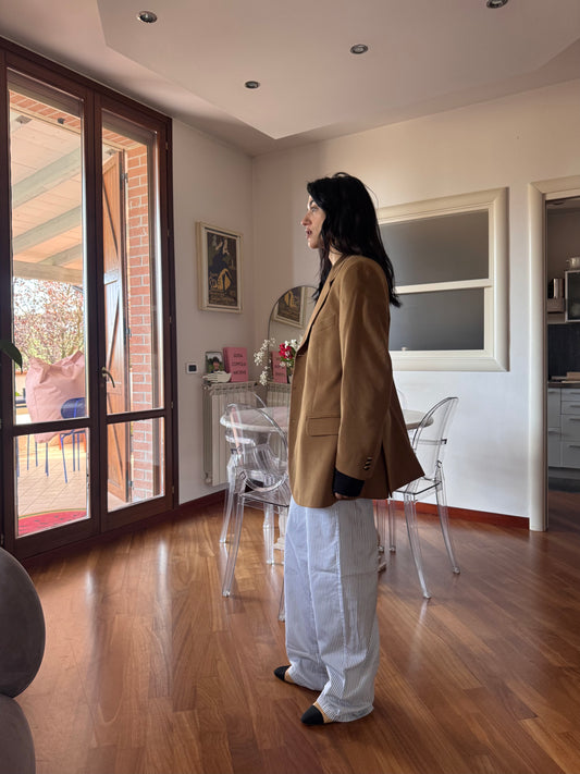 Pure cashmere blazer