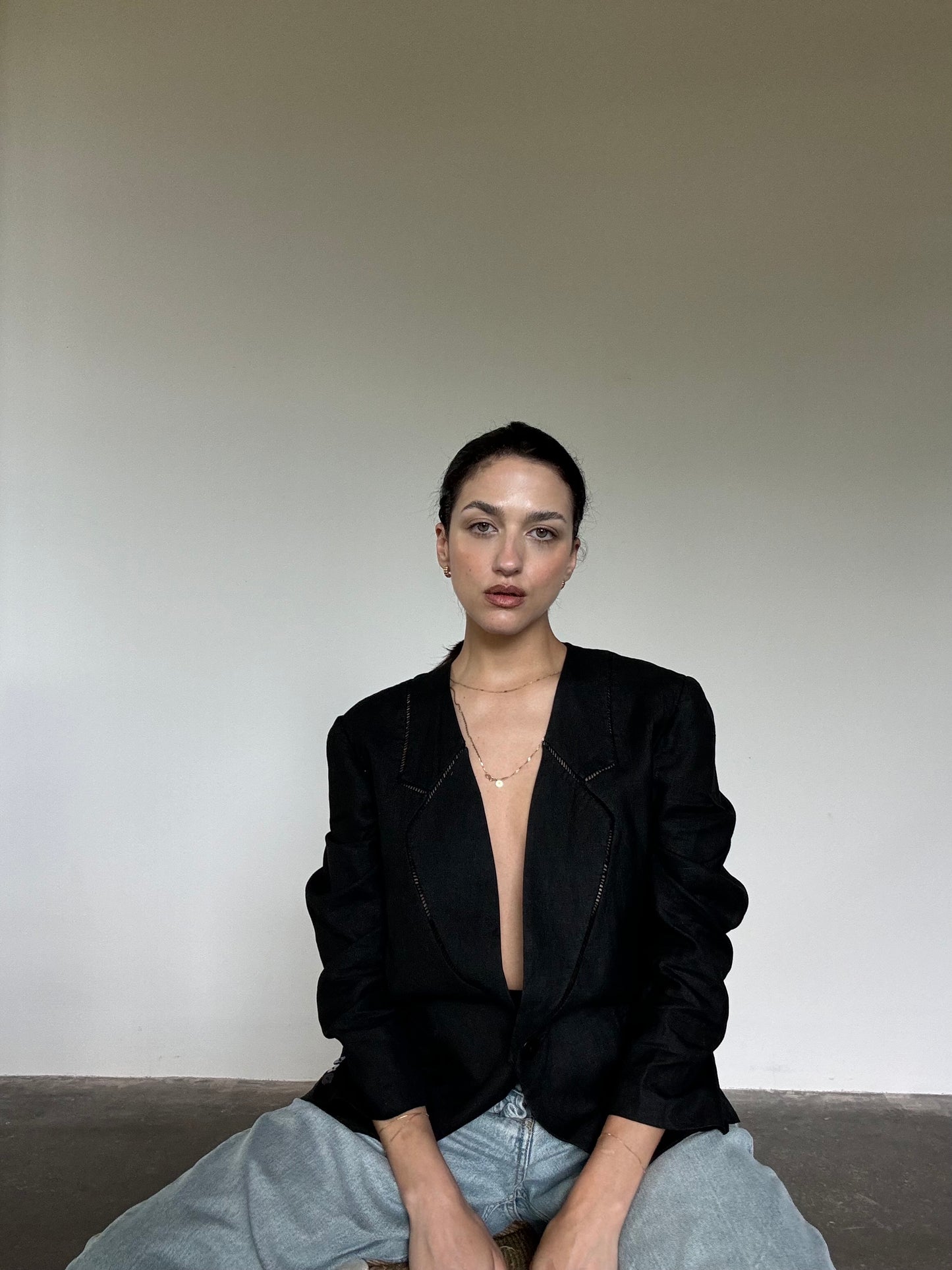 Mila Schön linen blazer