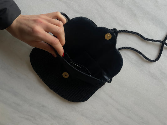 Black beauty mini bag