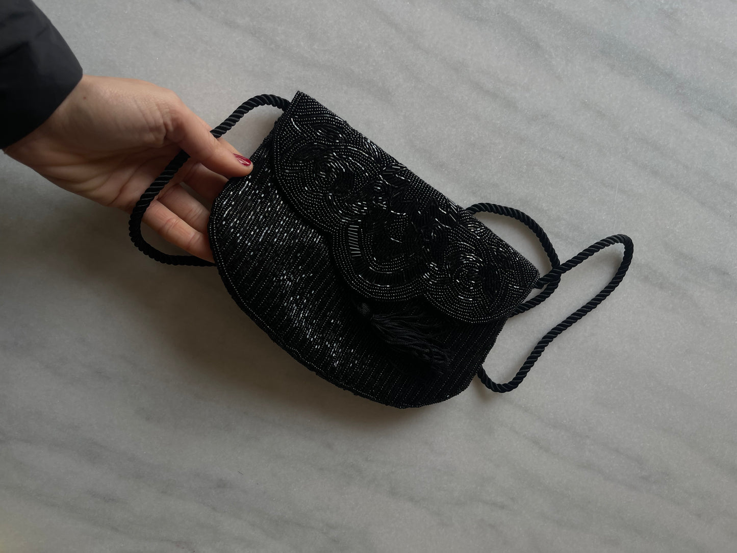 Black beauty mini bag