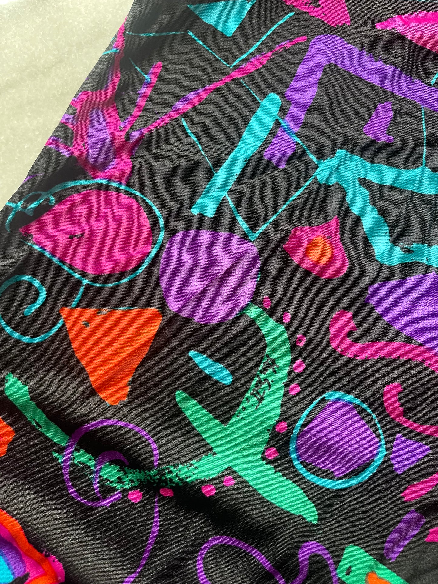 Ken Scott hand printed dress