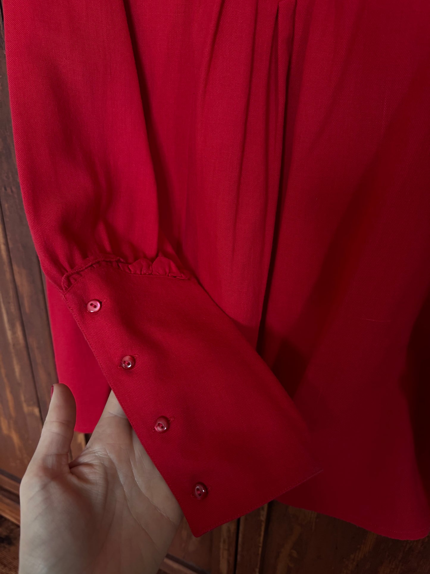 Red Bella Blouse