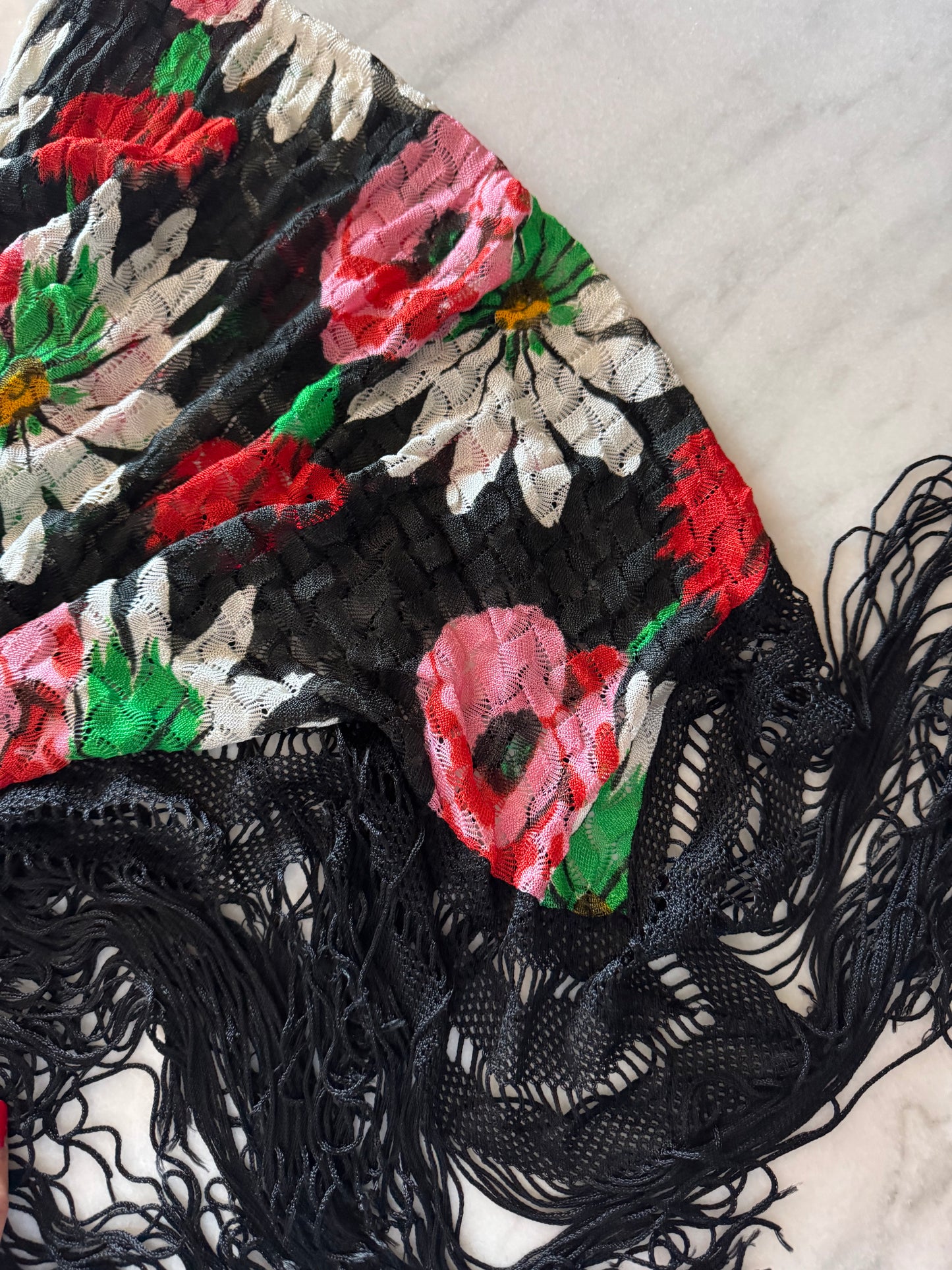 Floral scarf