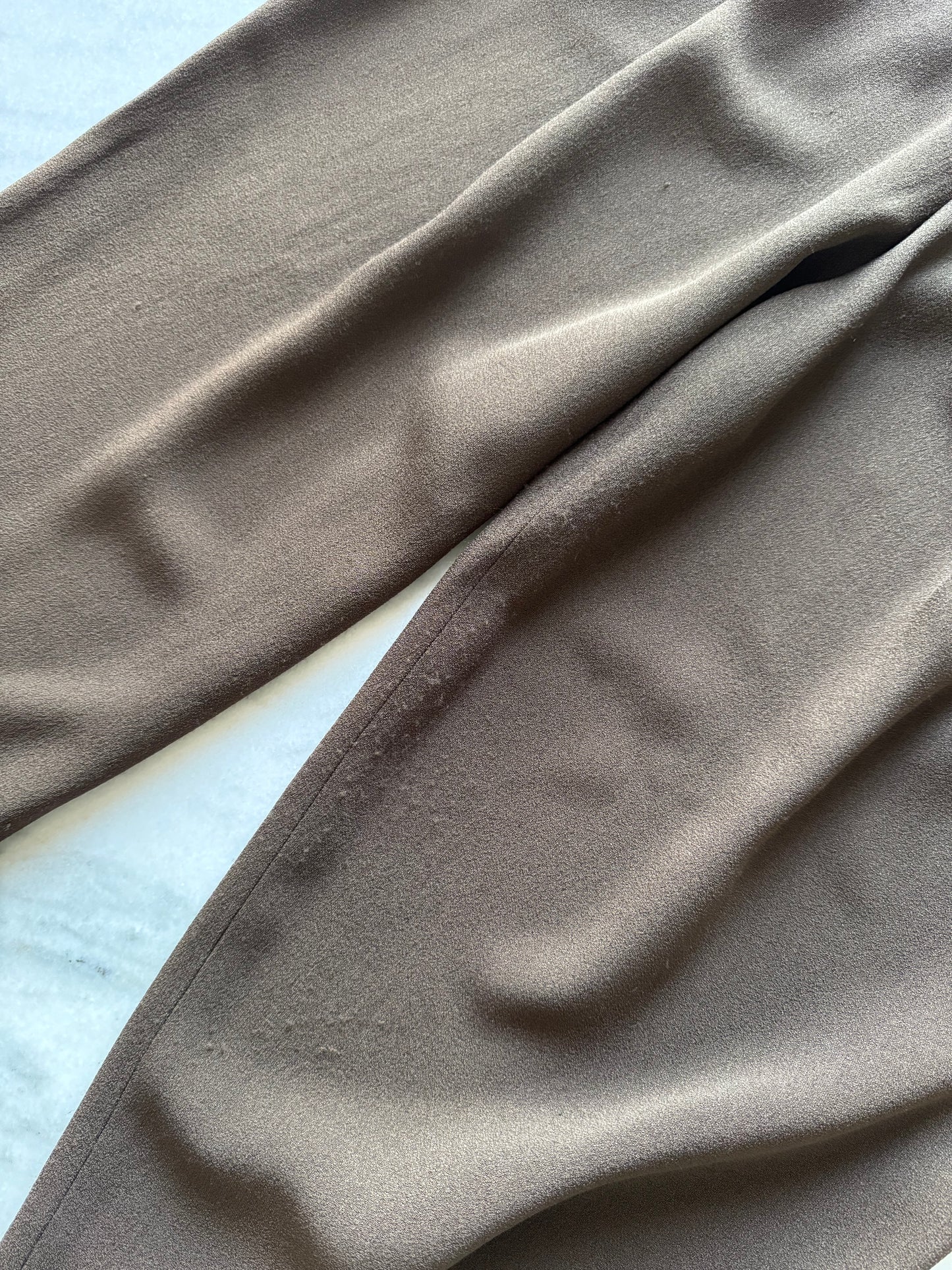 Brown 90s pants