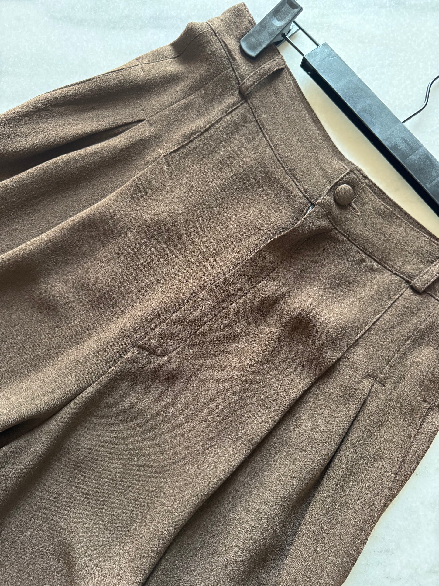 Brown 90s pants