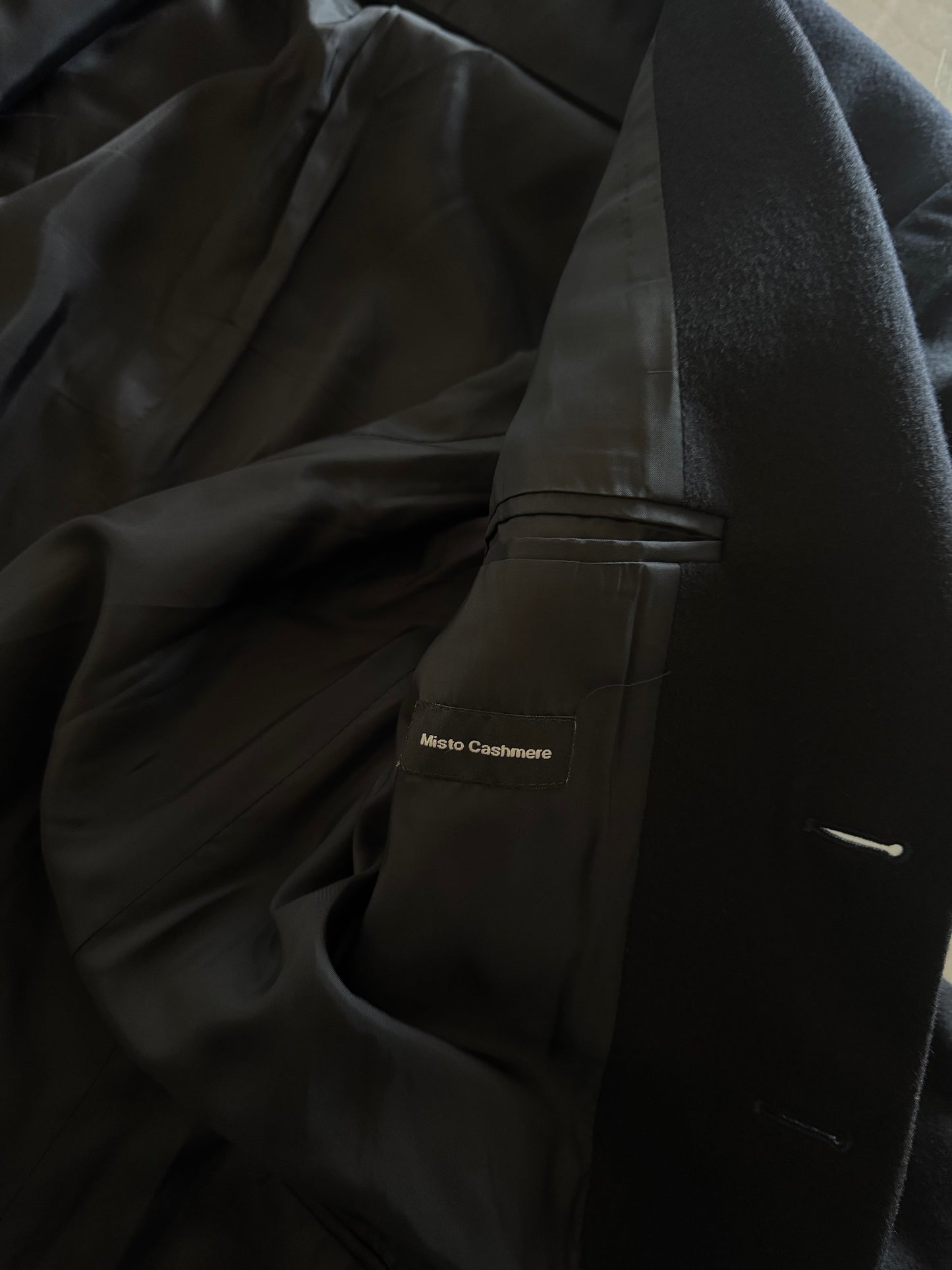 Black bomber shearling