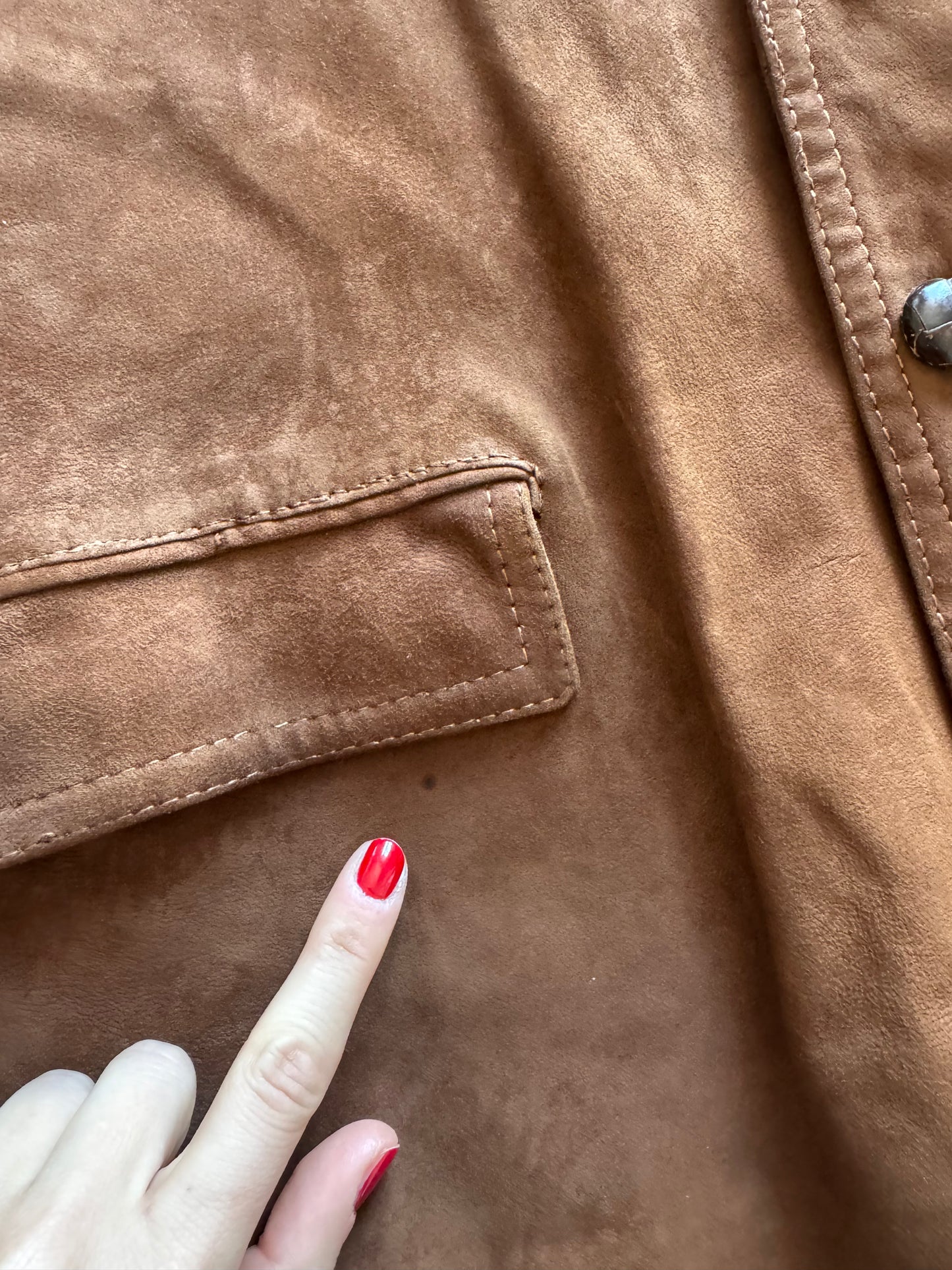 Suede perfect jacket