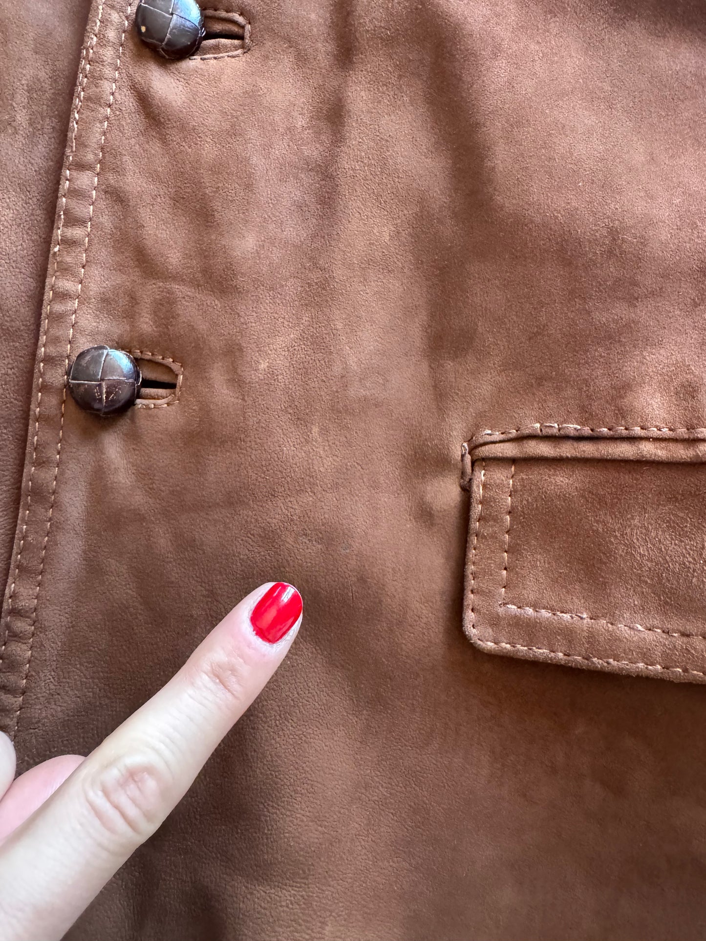 Suede perfect jacket