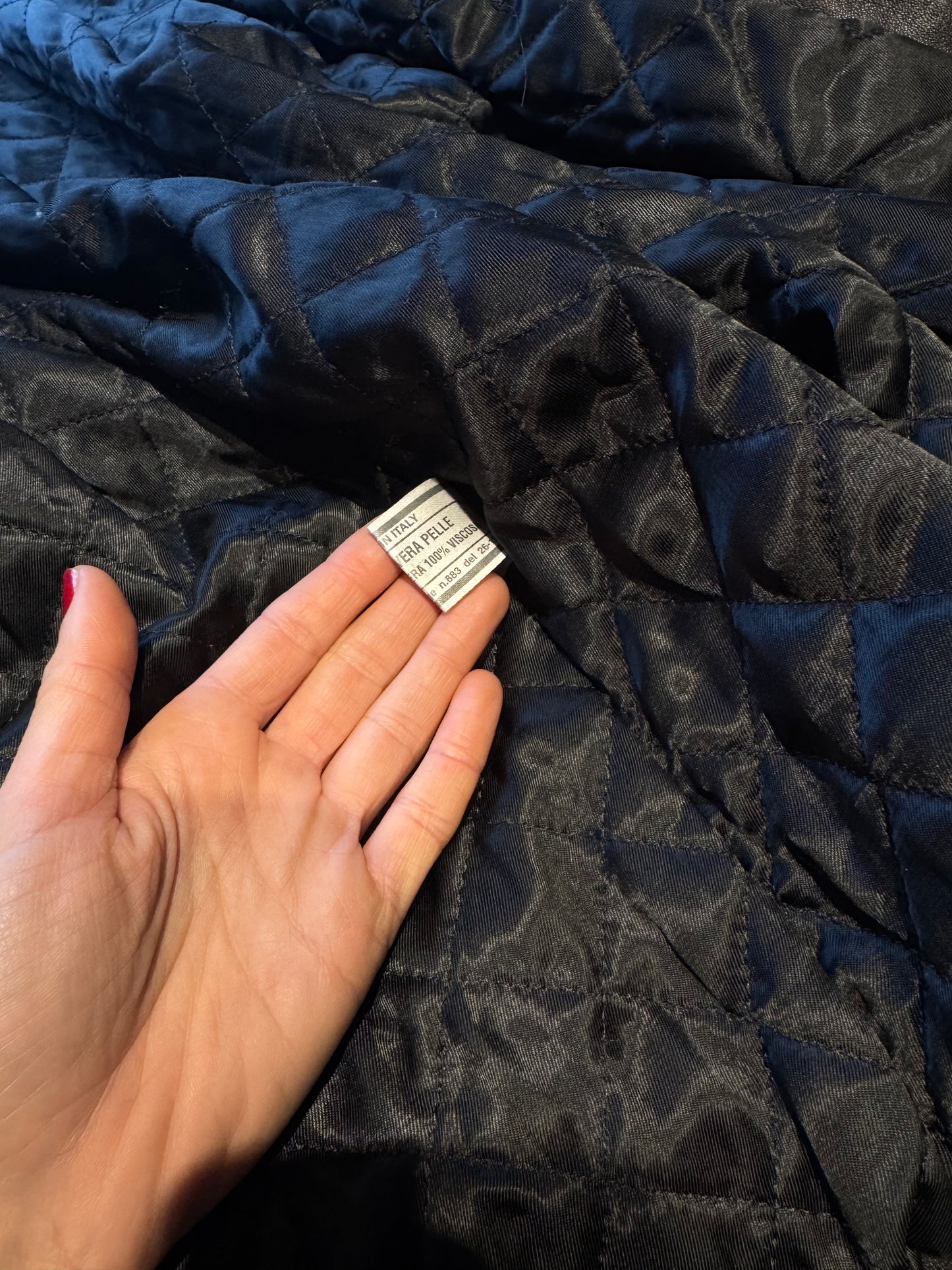 Monica leather jacket