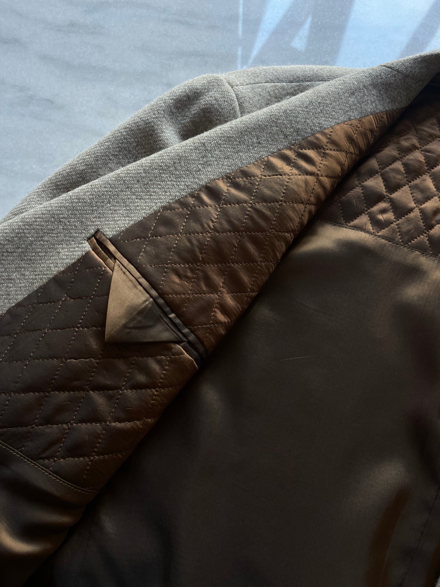 Melange beige blazer