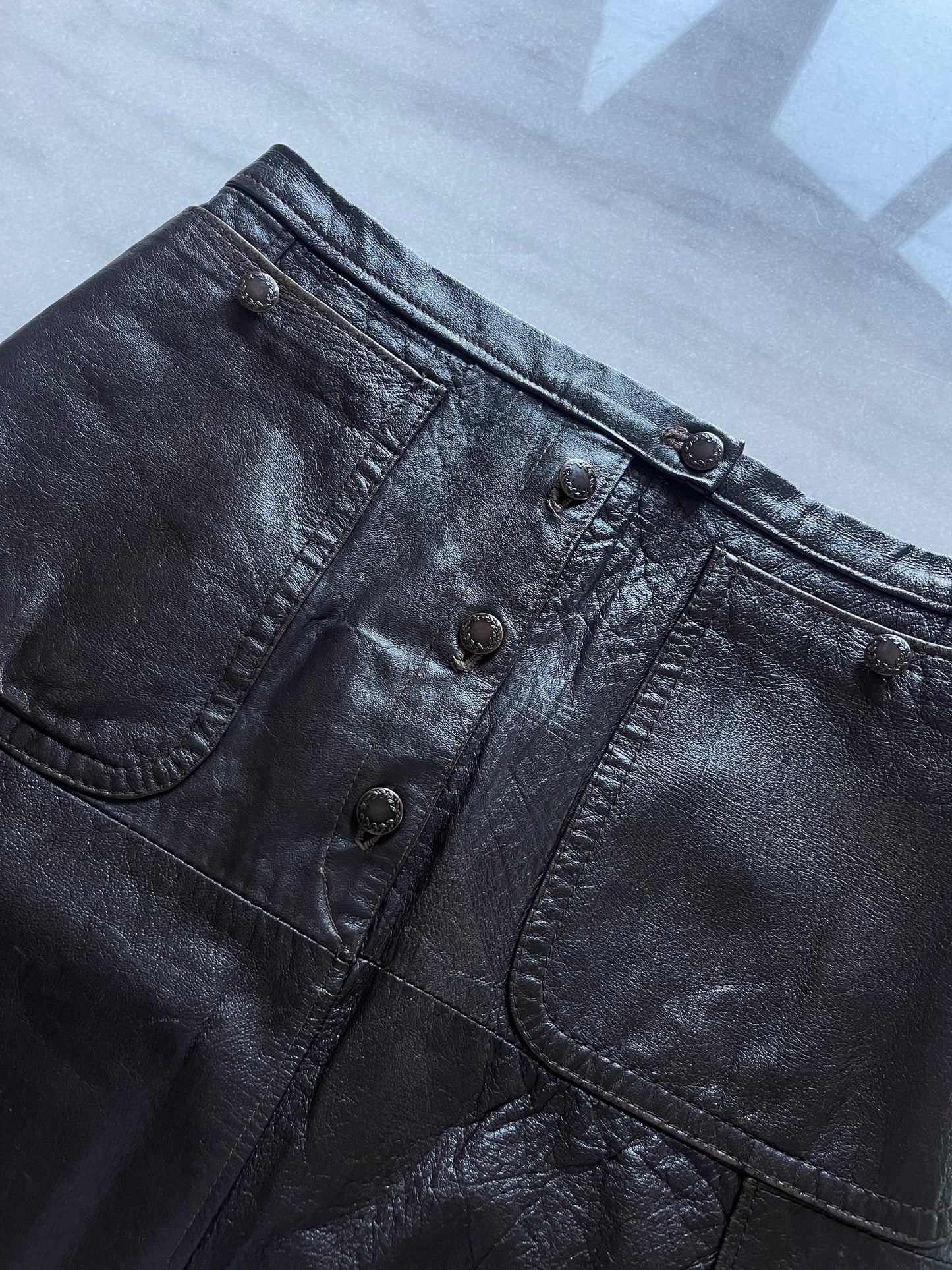 The Leather Skirt