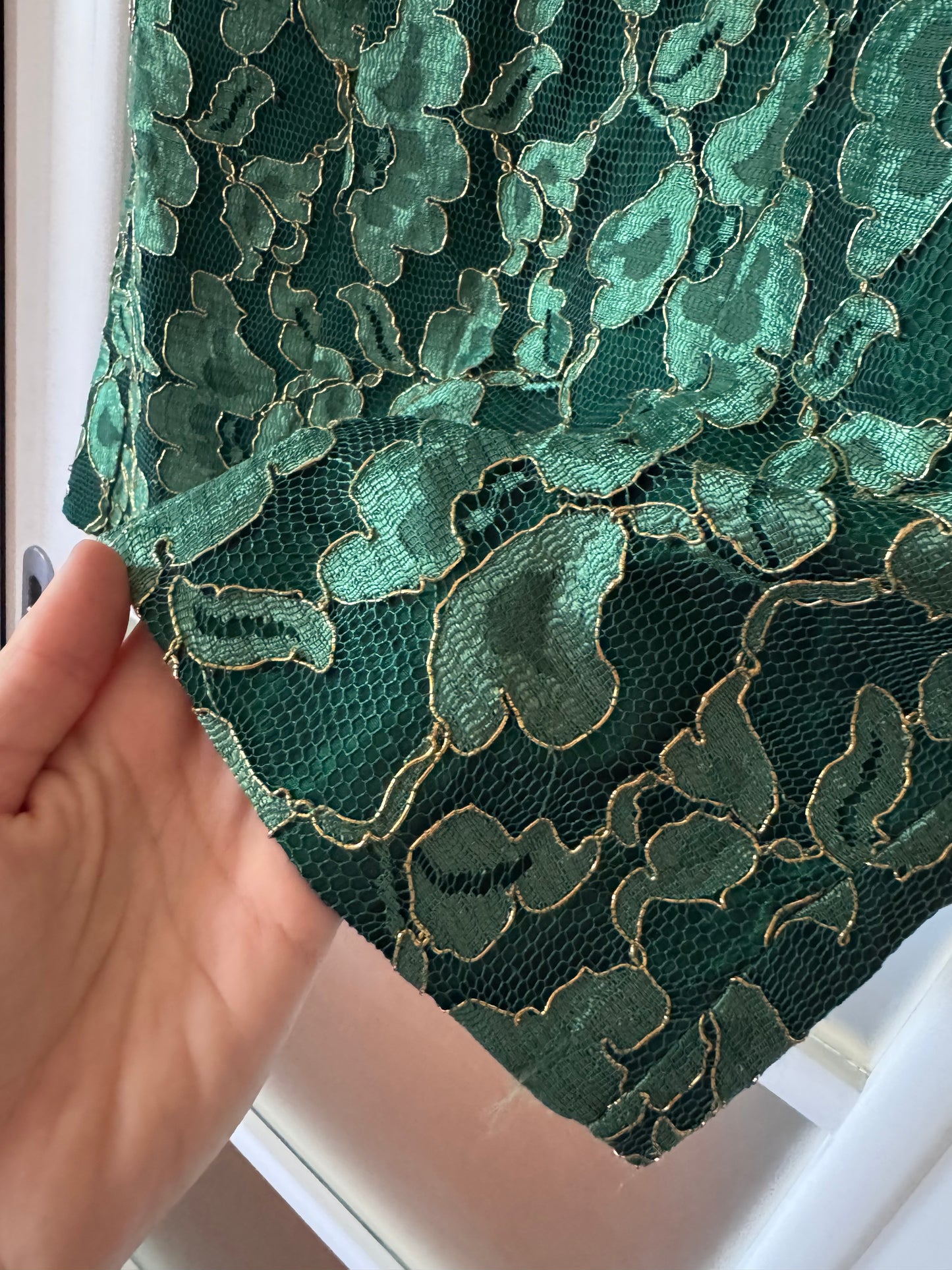 Tailoring macrame dress