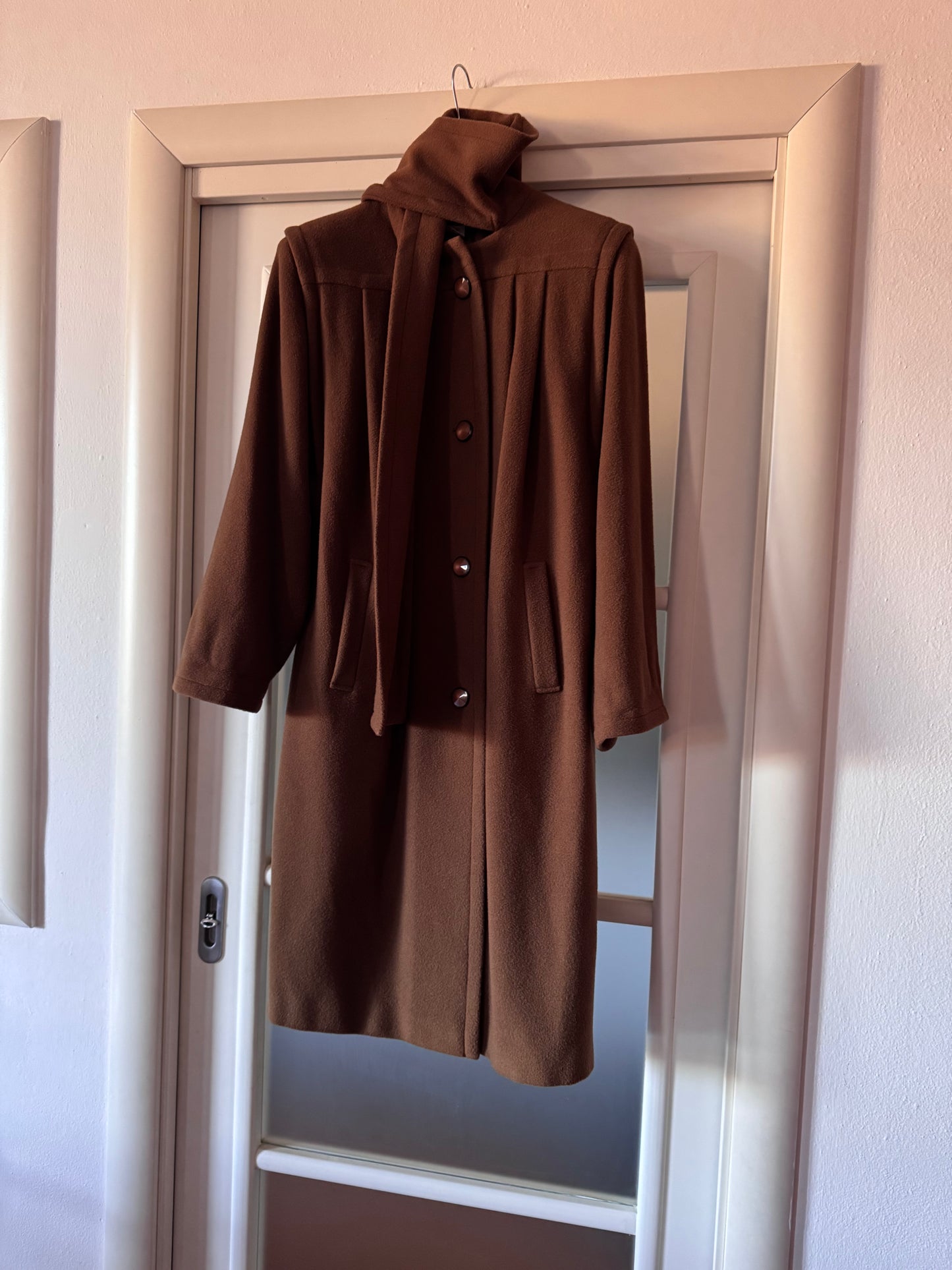 Caramello scarf coat