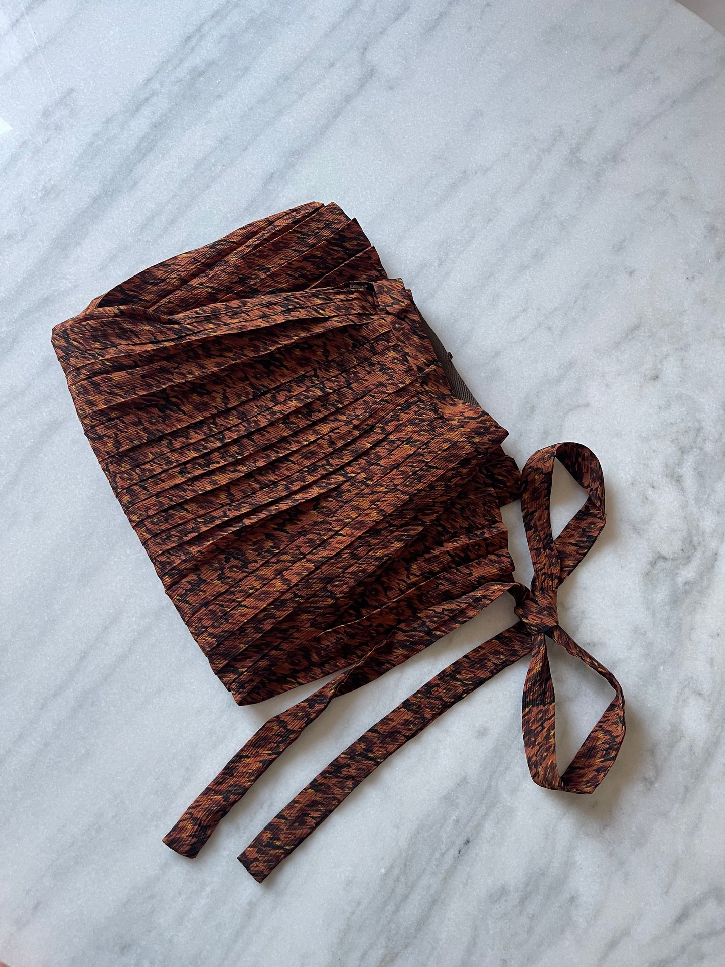 Nostalgica pleated skirt