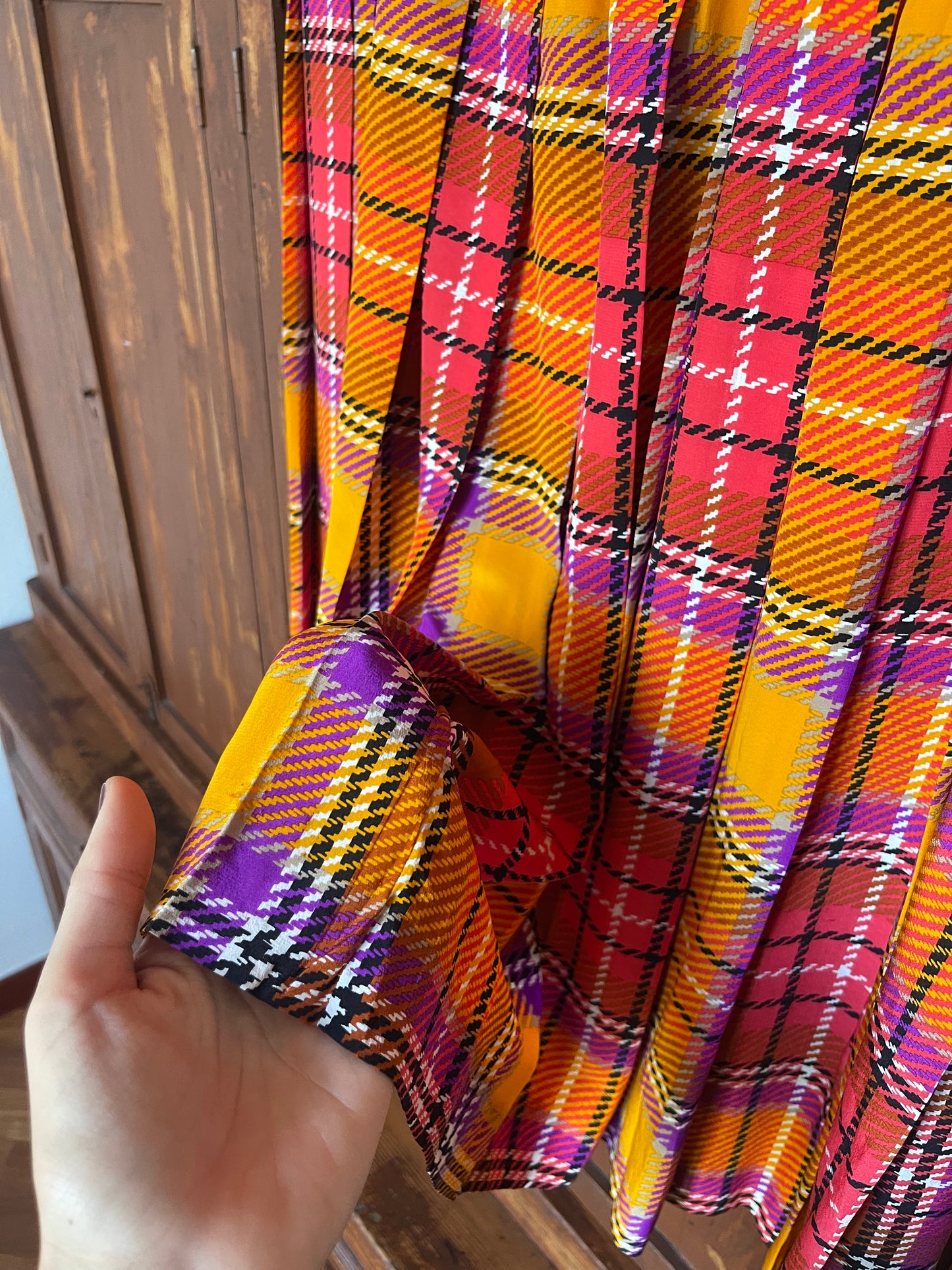 Fun tartan skirt