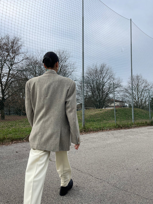Shetland sage blazer