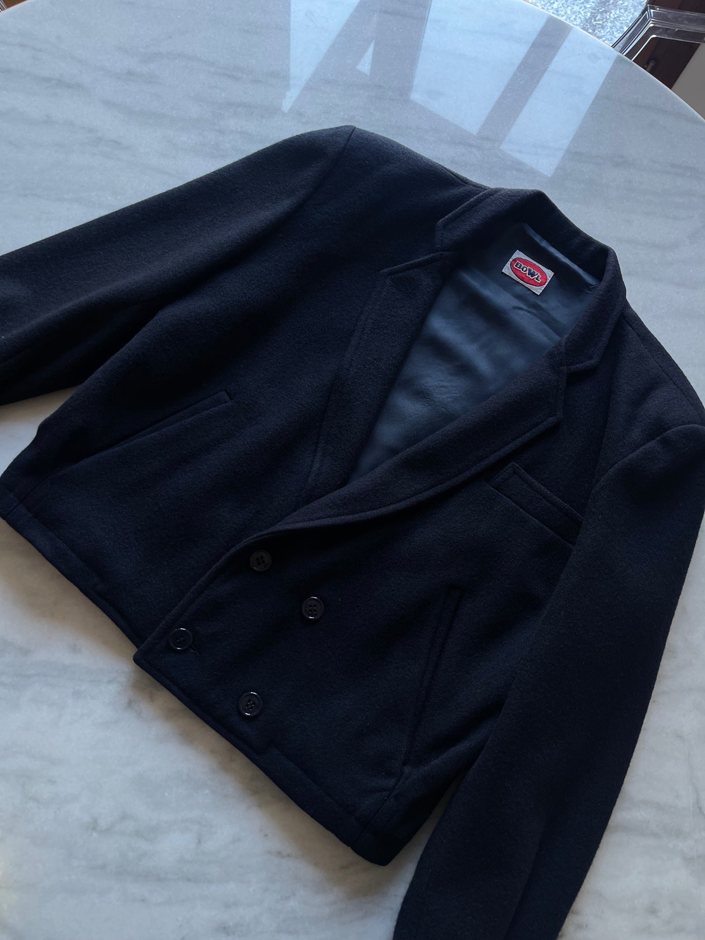 Blu cropped jacket